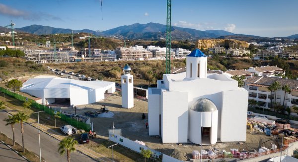 La obra de la primera iglesia cristiana ortodoxa de Andalucía finalizará en primavera de 2020