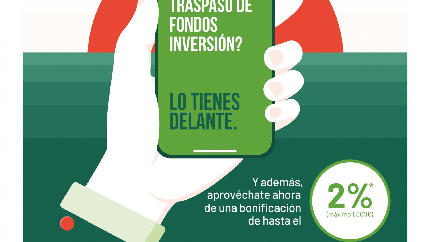 Unicaja Banco abona un 2% a los clientes que traspasen sus fondos de inversión