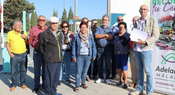 Adelante quiere que el Ayuntamiento reclame a la Junta la prometida conexión del metro hasta el PTA