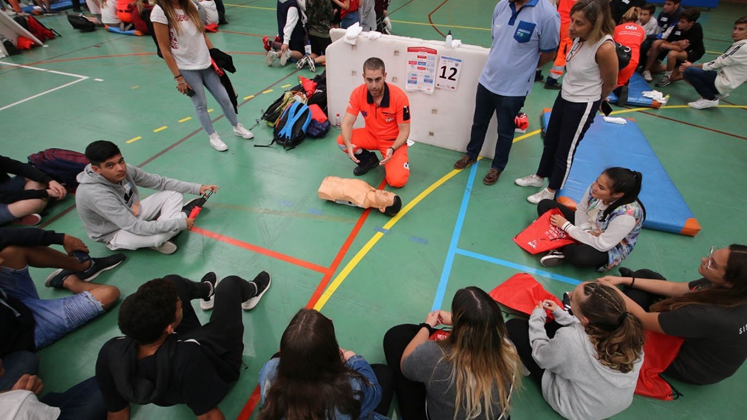 Más de 2.000 jóvenes se forman en reanimación cardiopulmonar en Málaga