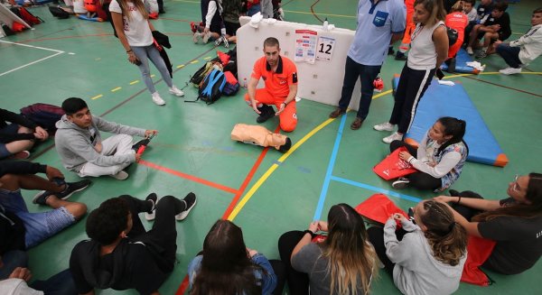 Más de 2.000 jóvenes se forman en reanimación cardiopulmonar en Málaga