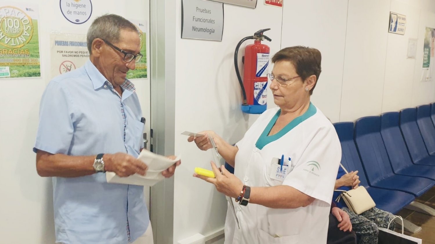 El Clínico y el centro San José Obrero implantan un sistema con códigos para mejorar la confidencialidad de sus pacientes