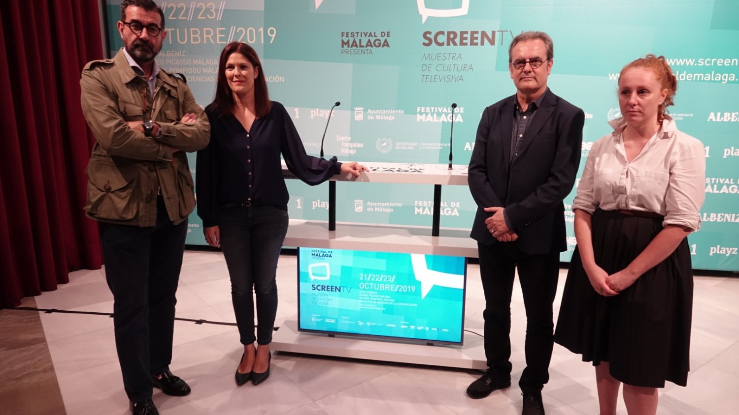 Festival de Málaga debate sobre la cultura televisiva más actual del 21 al 23 de octubre en Screen TV 2019