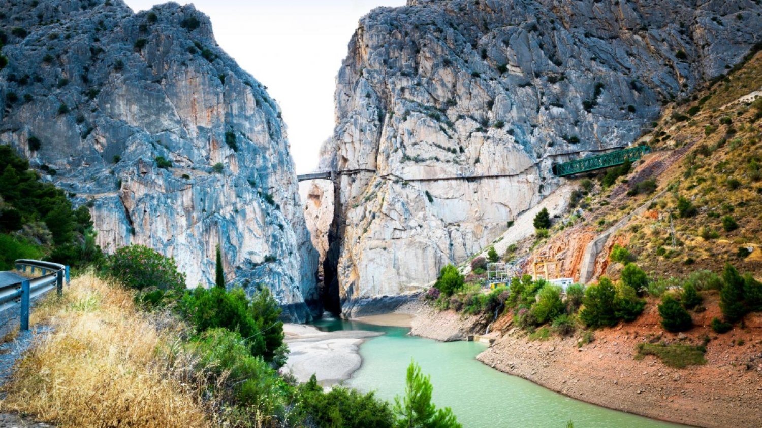 El Caminito de Rey cierra durante tres días por desprendimientos