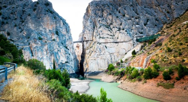 El Caminito de Rey cierra durante tres días por desprendimientos