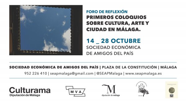 La Diputación de Málaga impulsa el I 'Foro de Reflexión sobre cultura, arte y ciudad en Málaga'