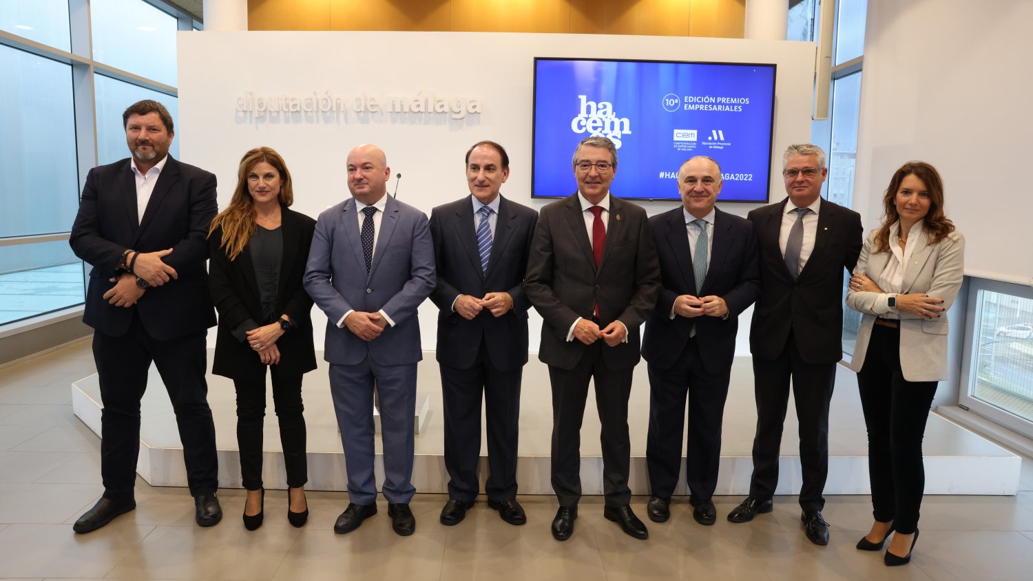 CaixaBank,TDK, Grupo Baeza y Ly Company reciben los premios ‘Hacemos Málaga’