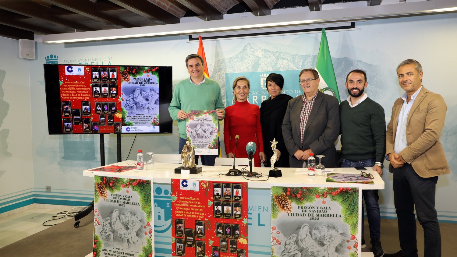 La alcaldesa será la pregonera de la décima edición de la Gala de Navidad de Cope Marbella