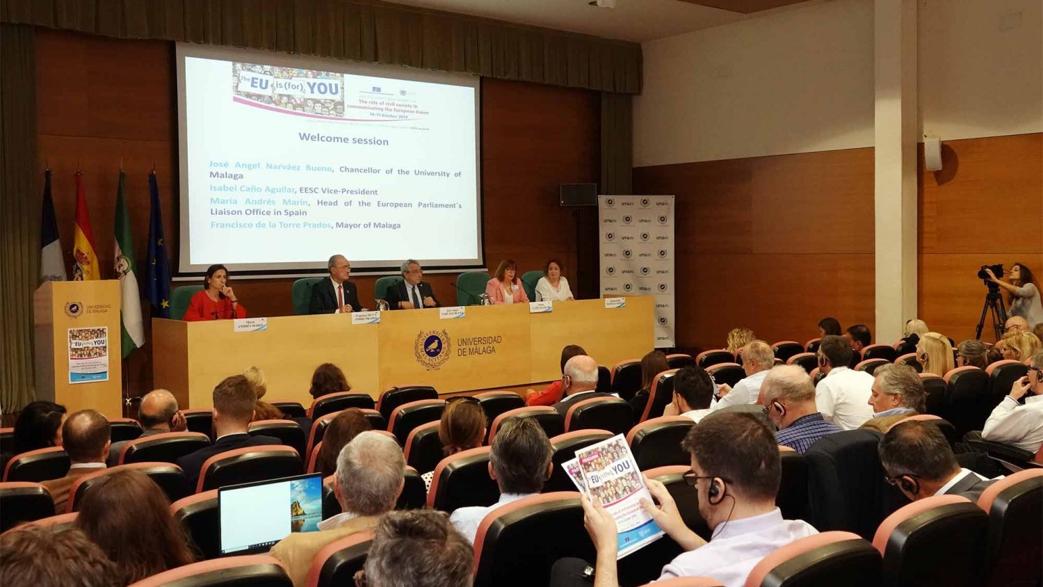Expertos debaten en Málaga sobre los retos a los que se enfrenta Europa en materia de comunicación
