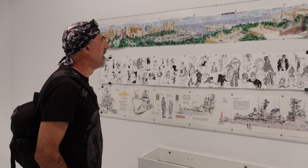 Dibujantes urbanos malagueños muestran sus obras en las salas Mingorance
