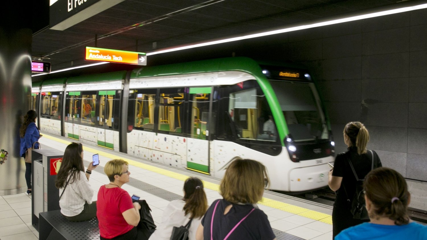 Metro de Málaga transporta hasta septiembre a 4,8 millones de usuarios