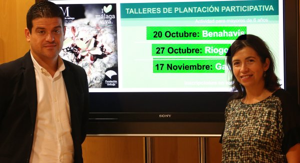 La Diputación organiza plantaciones participativas para reforestar zonas de Benahavís, Riogordo y Gaucín