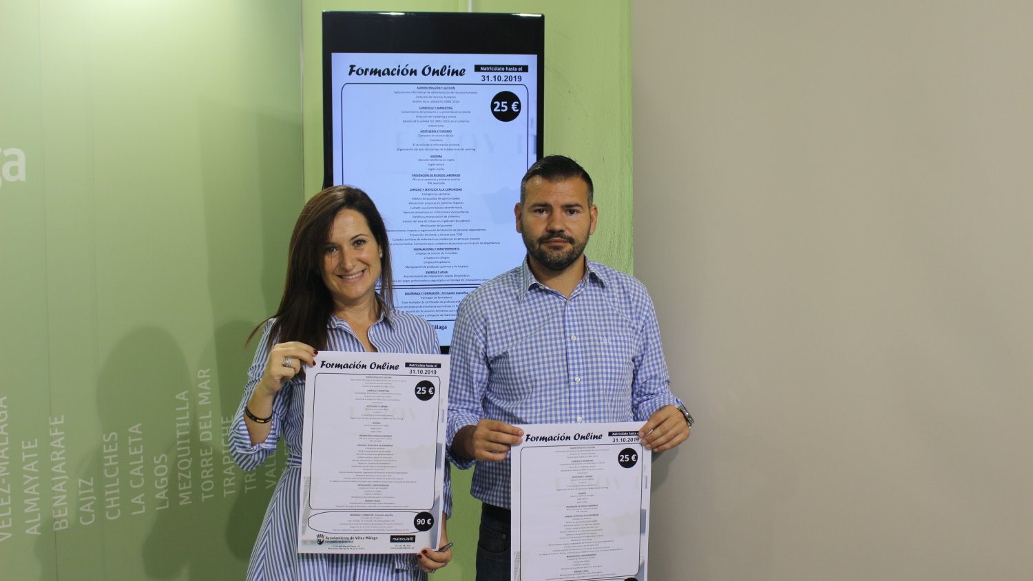 El Ayuntamiento de Vélez oferta cerca de 40 cursos online para favorecer la inserción laboral