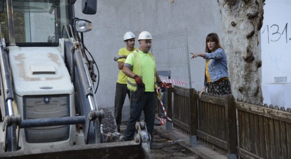 Arrancan en plaza de La Nogalera las obras de Renfe para dotar a la estación de mayor accesibilidad