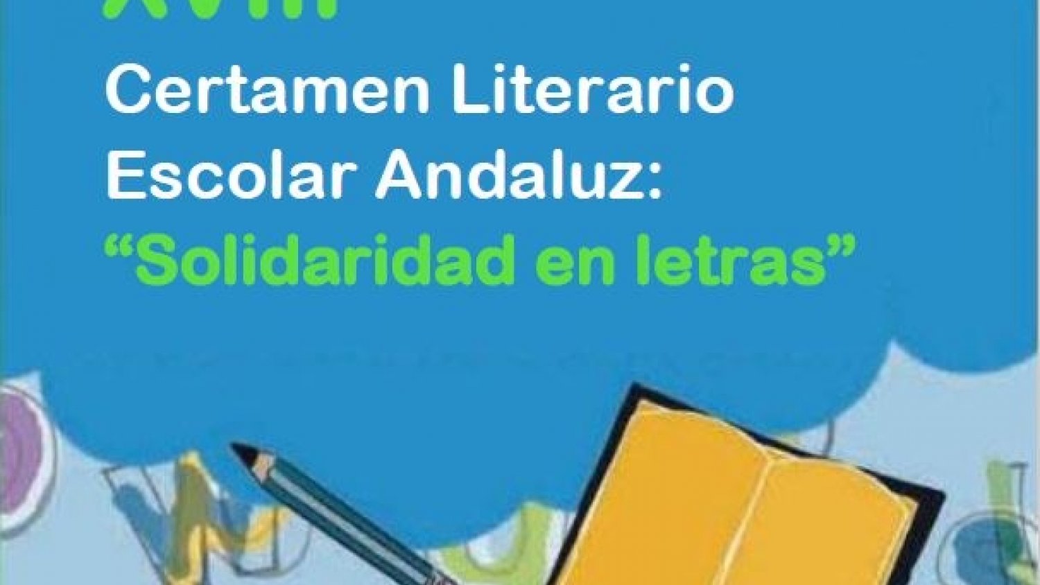 La Junta convoca el XVIII Certamen Literario Escolar Andaluz ‘Solidaridad en letras’