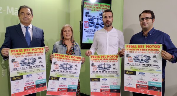 Trece expositores y casi quinientos vehículos se dan cita en la III Feria del Motor de Vélez-Málaga