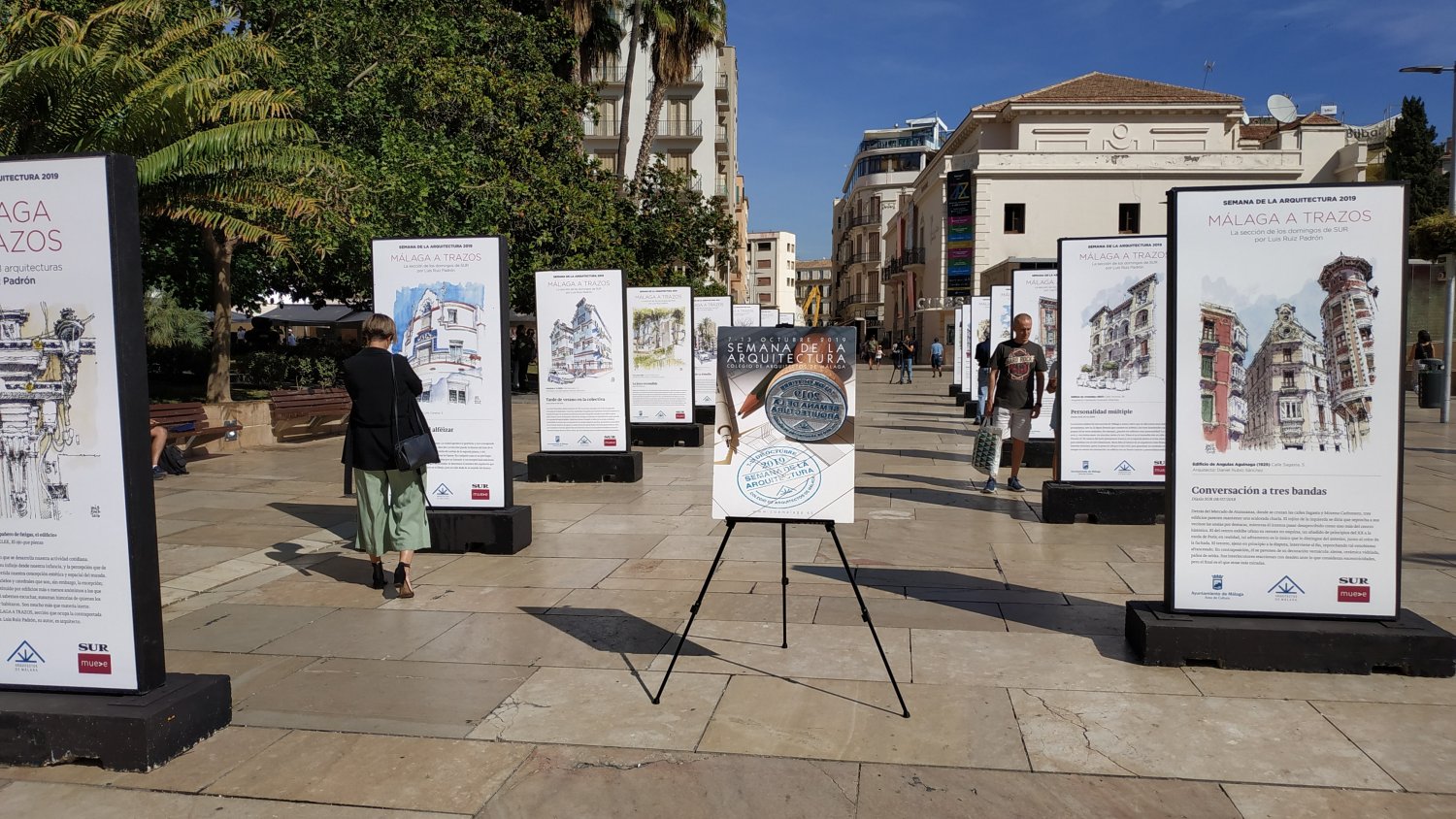 Arranca la Semana de la Arquitectura con una exposición que exhibe el paisaje urbano malagueño
