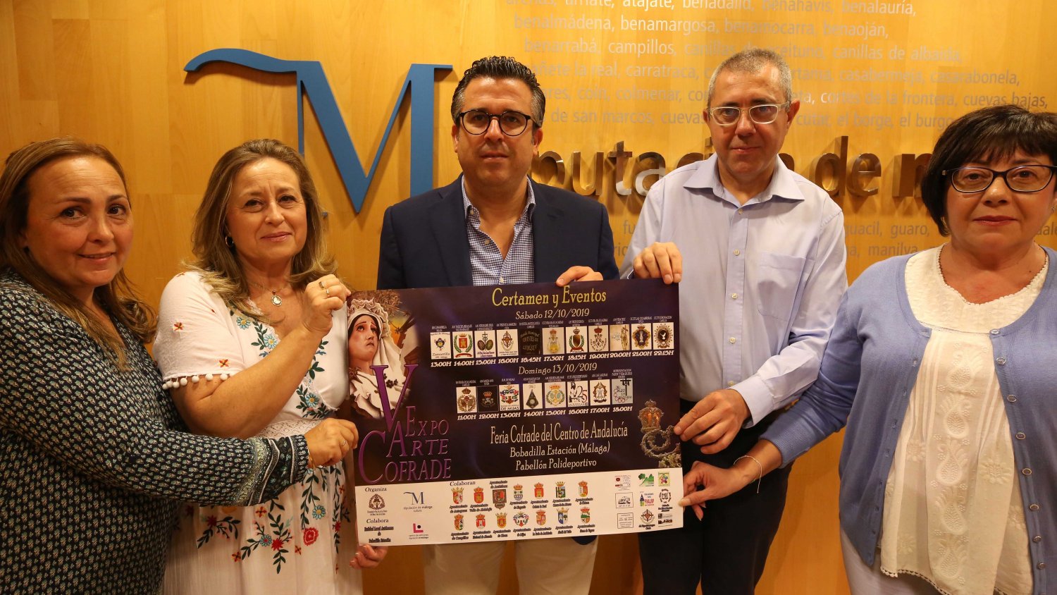 La 'V Expo de Arte Cofrade' mostrará en Bobadilla Estación el patrimonio artístico de 45 cofradías