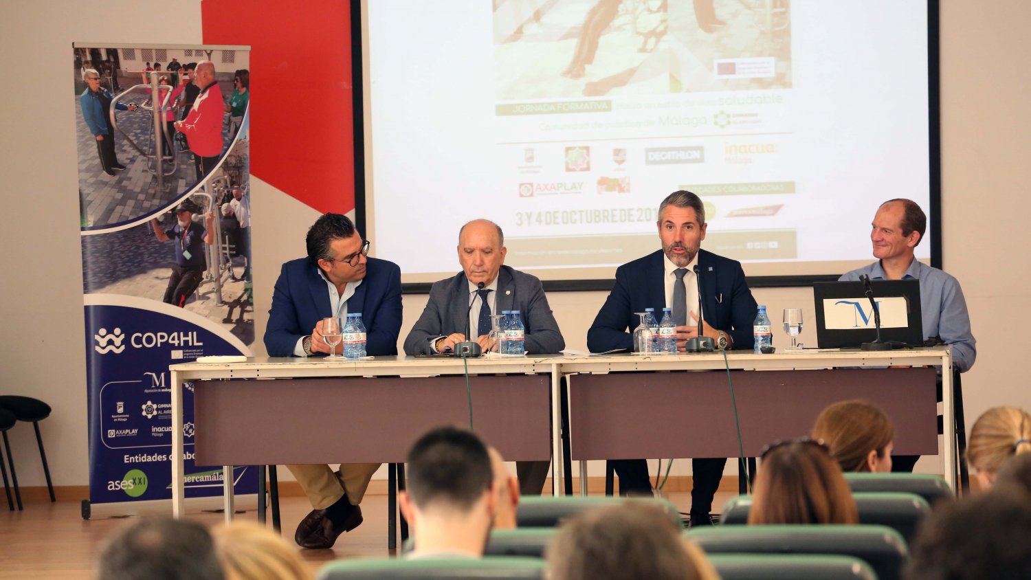 La Diputación de Málaga celebra una jornada formativa sobre estilo de vida saludable y deporte