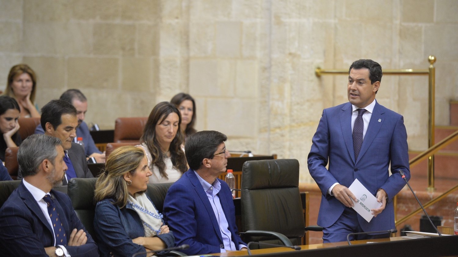 Moreno anuncia que viajará en Octubre a Bruselas para abordar los posibles efectos del Brexit en Andalucía