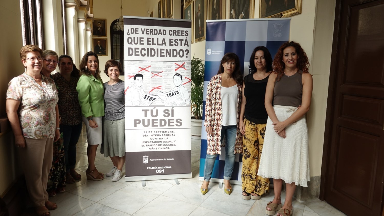 El Ayuntamiento dirige a los hombres jóvenes una campaña contra la explotación sexual y el tráfico de mujeres