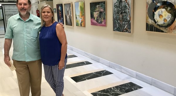 Artistas de toda España participan en el concurso de pintura Evaristo Guerra de Vélez-Málaga