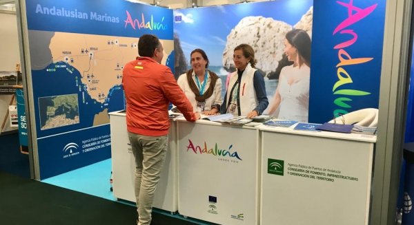 Andalucía promociona en el Salón Náutico de Southampton sus puertos deportivos