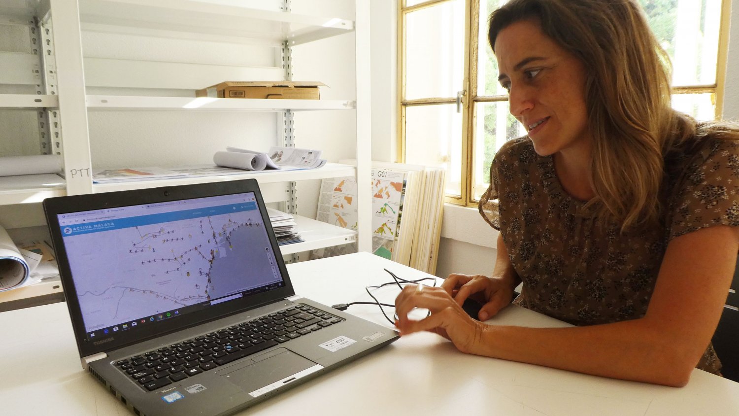 Una web identifica los lugares para practicar deporte al aire libre en Málaga