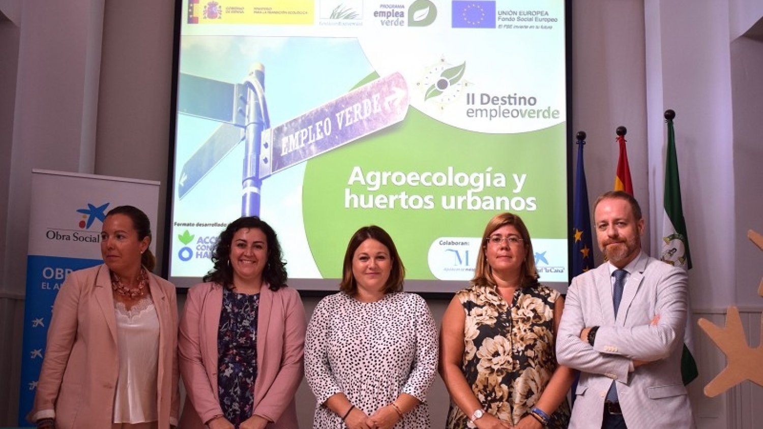 La Diputación y la Obra Social 'la Caixa' lanzan un programa de inserción sociolaboral en la economía verde