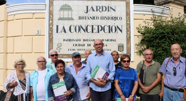 Adelante denuncia que el Jardín Botánico ‘La Concepción’ sufre una sobreexplotación debida a su privatización