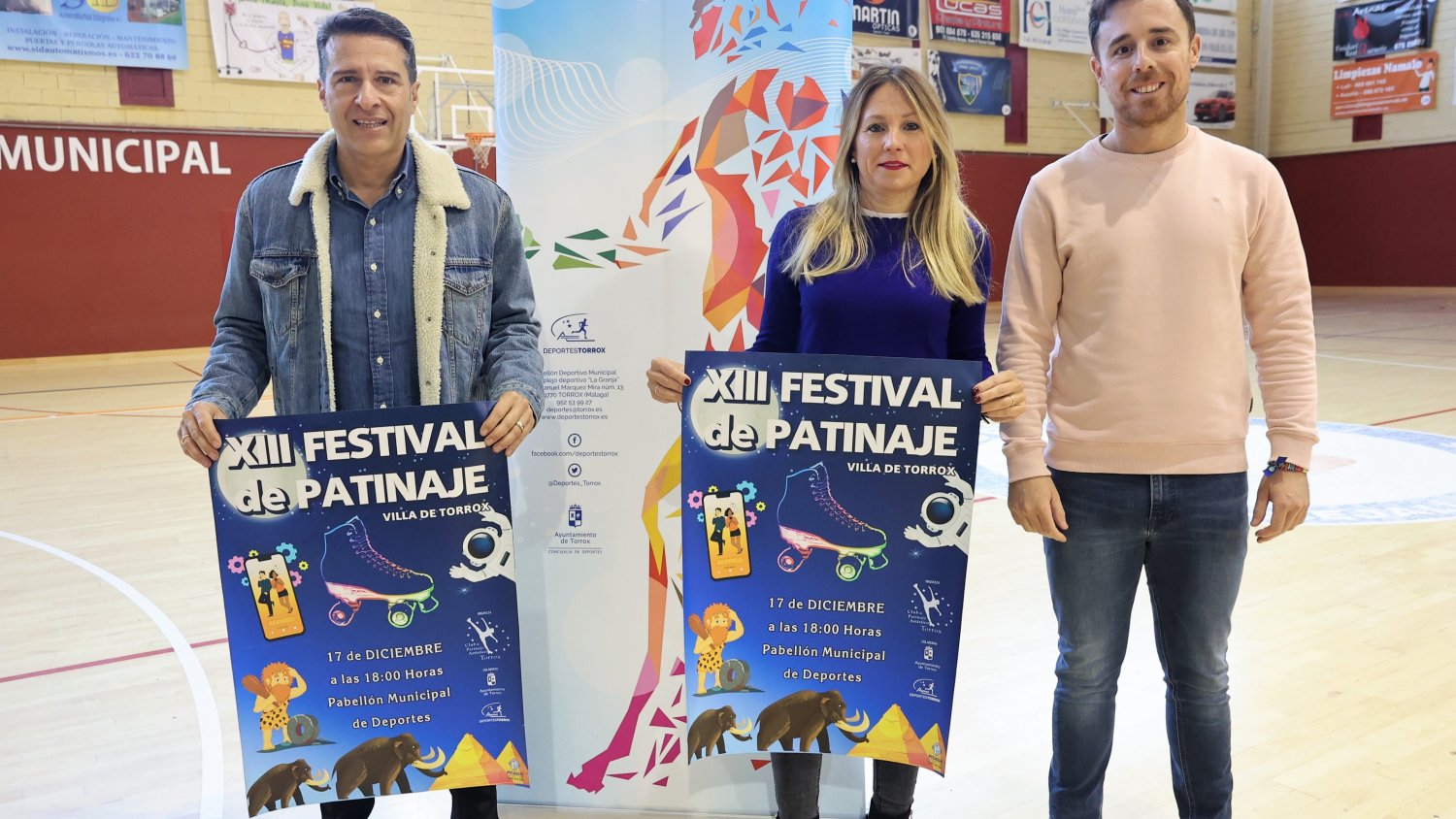 Medio centenar de patinadores recrean la evolución de la Historia este sábado en Torrox