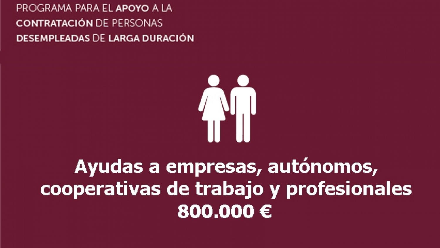 La Diputación mantendrá abierta la ayuda destinada a contratar personas desempleadas hasta el 31 de octubre
