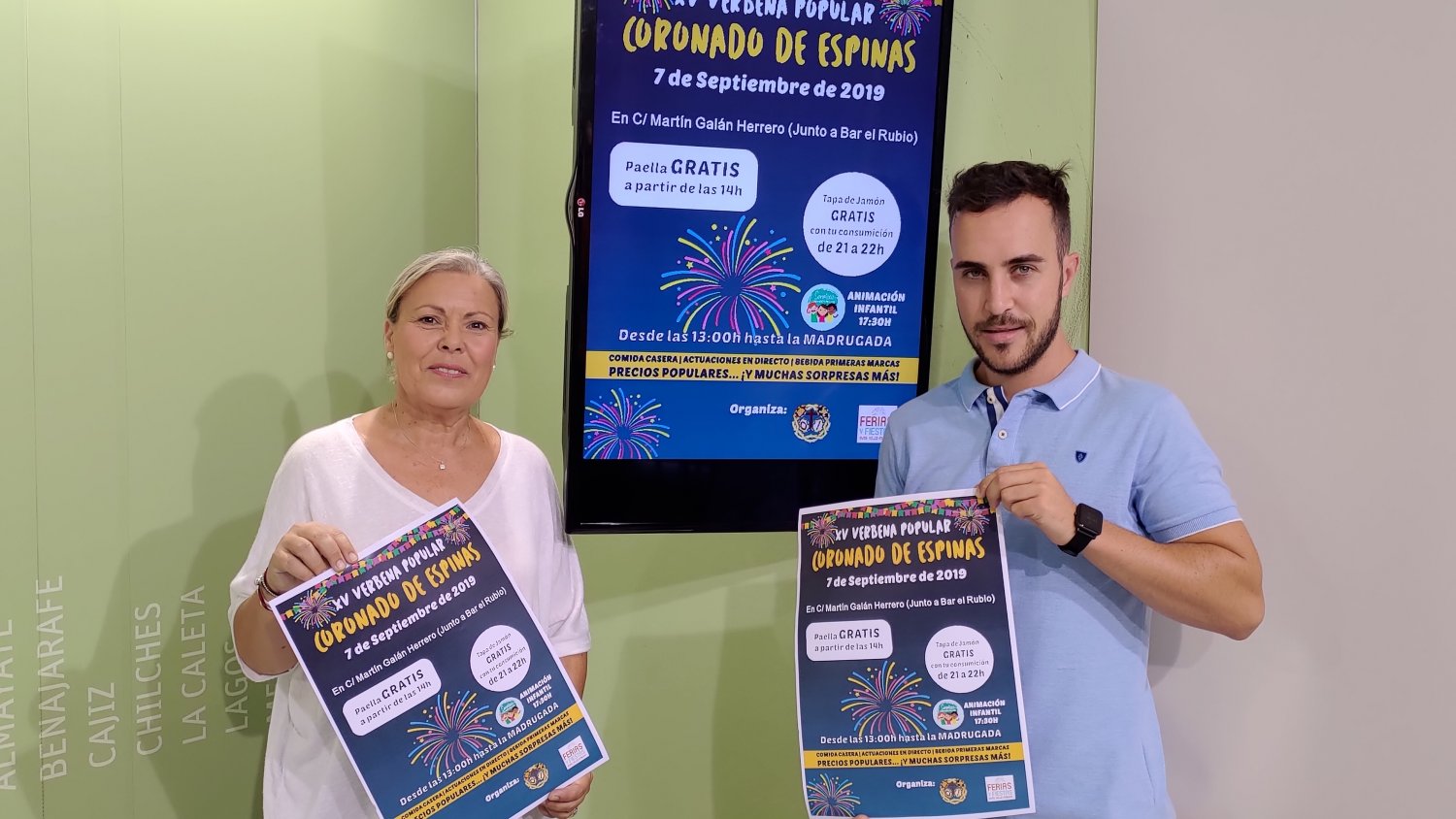 Vélez-Málaga celebrará la 'XV Verbena del Coronado de Espinas' el sábado 7 de septiembre