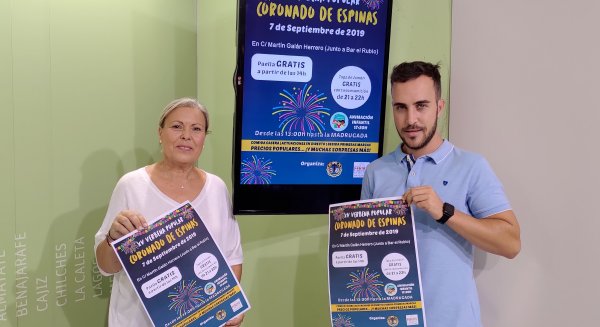 Vélez-Málaga celebrará la 'XV Verbena del Coronado de Espinas' el sábado 7 de septiembre