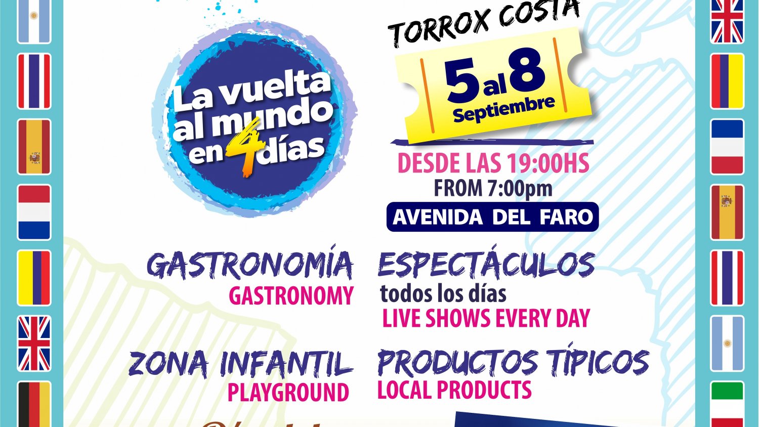 Torrox acogerá el 'II Festival Internacional de las Culturas' del 5 al 8 de septiembre