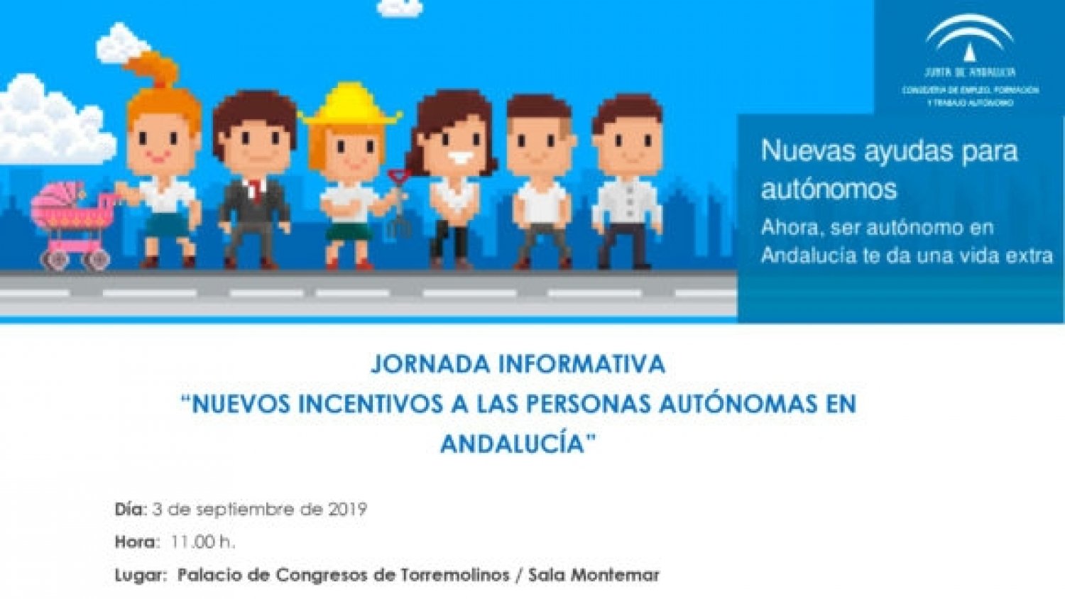 El CADE de Torremolinos celebrará una jornada informativa sobre los nuevos incentivos a los autónomos de Andalucía el 3 de septiembre