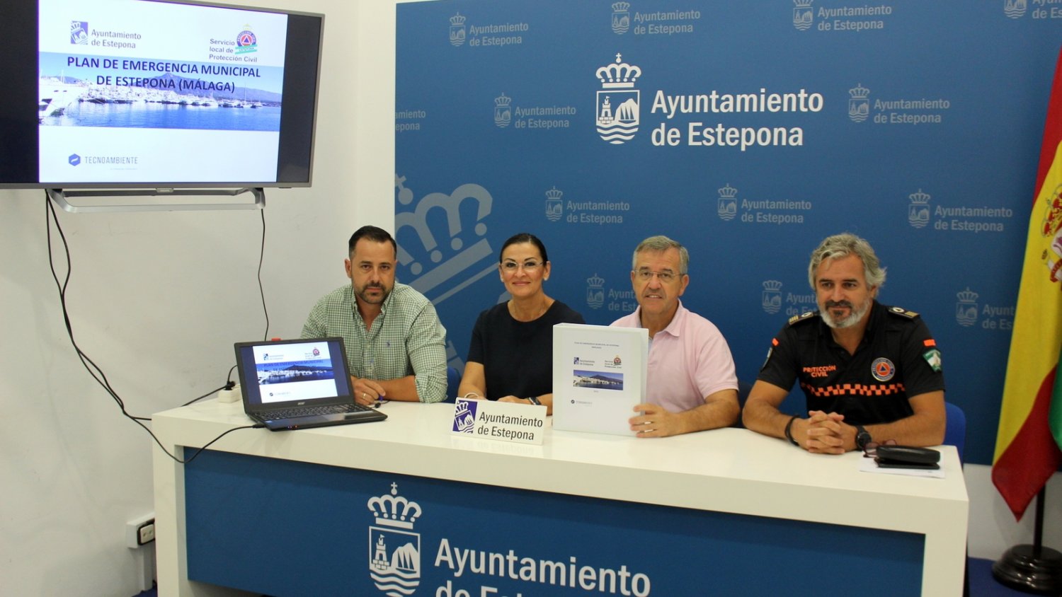 El Plan de Emergencia Municipal de Estepona contempla un dispositivo de 5.000 personas y 200 vehículos para catástrofes naturales o incendios