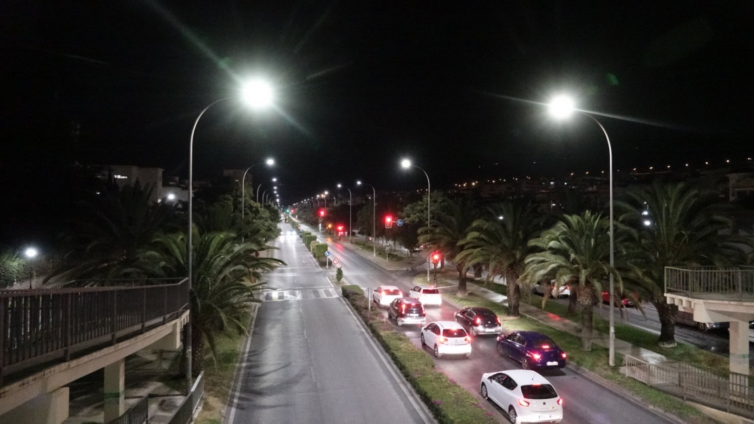 El Ayuntamiento de Málaga instala 8.866 luminarias de LED por un importe de 2,8 millones de euros