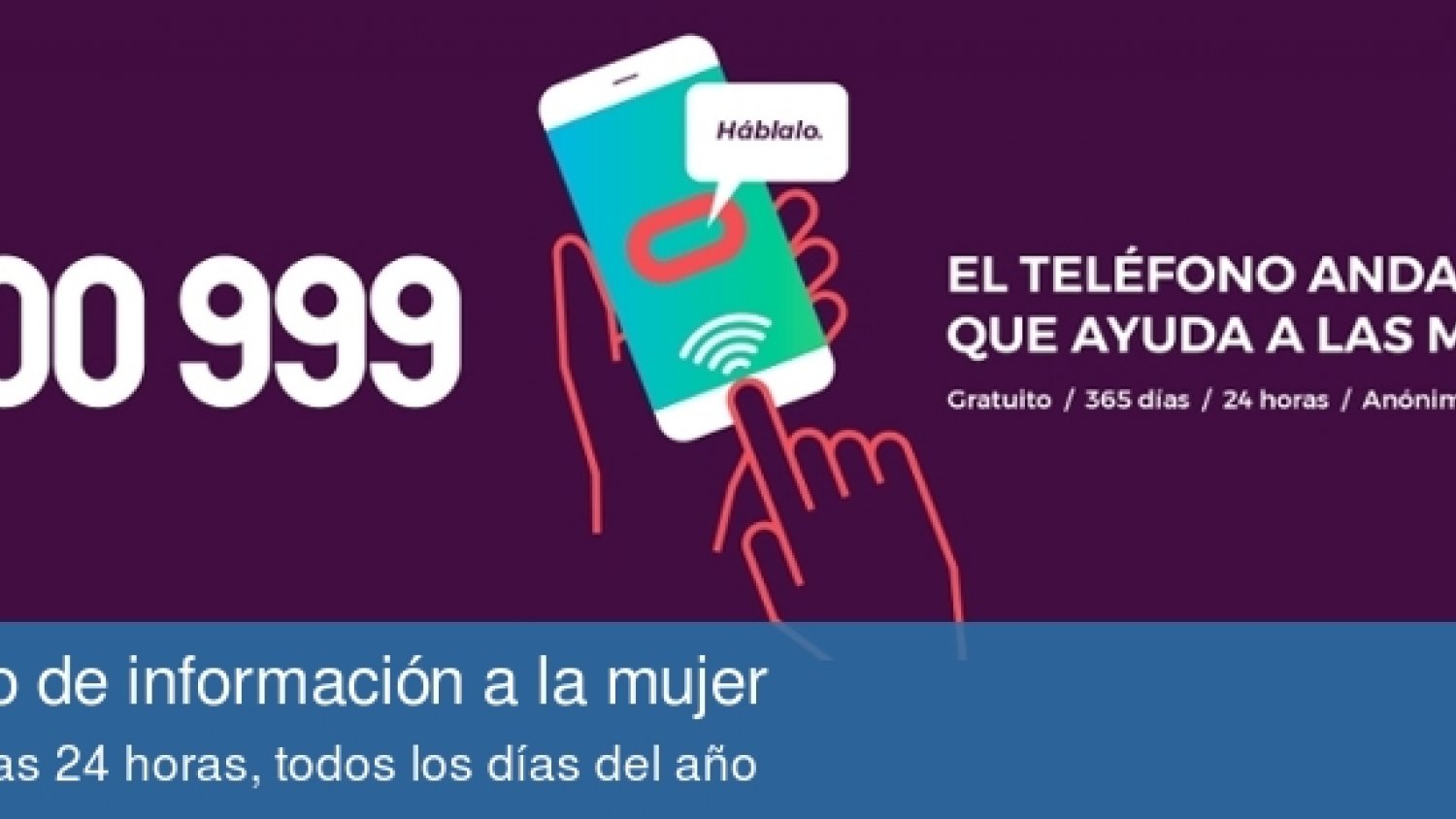 El teléfono andaluz de información a las mujeres recibe más de 2.900 llamadas en Málaga durante el primer semestre de 2019