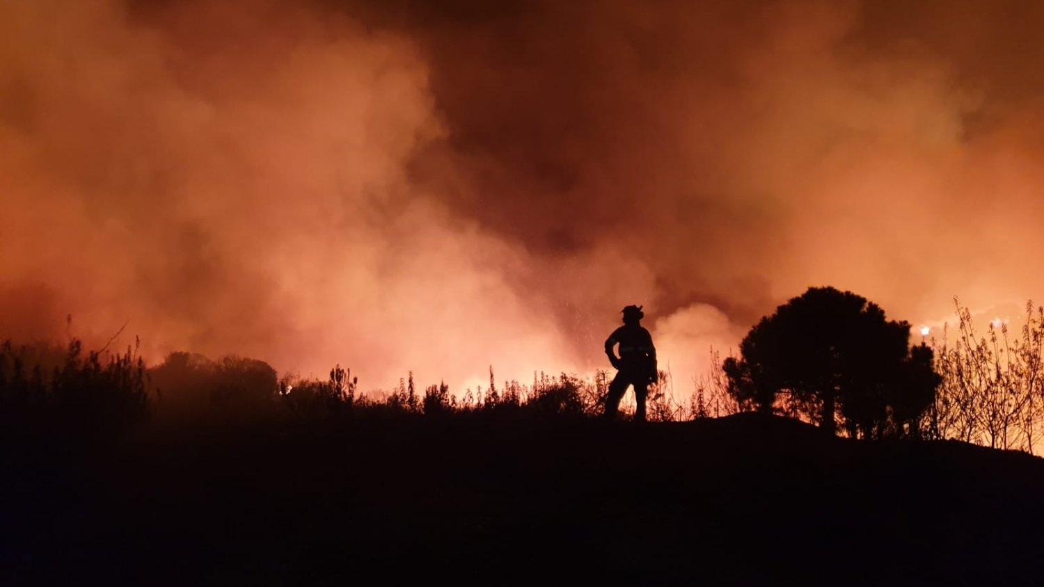 Infoca da por controlado el incendio de Estepona tras haber calcinado 330 hectáreas de terreno