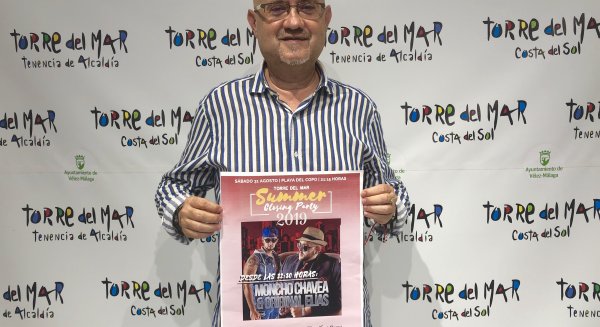 Moncho Chavea y Original Elías actuarán el sábado 31 de agosto en la 'Fiesta de Fin de Verano' de Torre del Mar