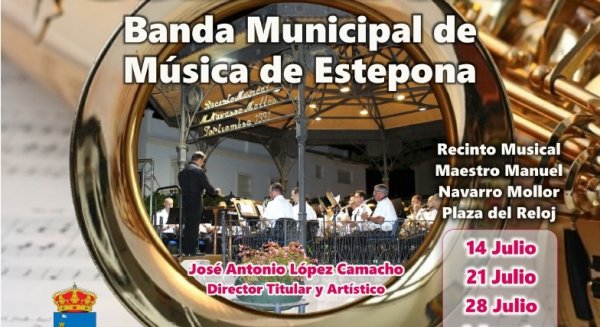 La Banda Municipal de Música clausura su temporada de verano en Estepona con un concierto de bandas sonoras