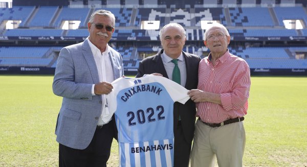 CaixaBank renueva como patrocinador oficial del Málaga CF por tres temporadas