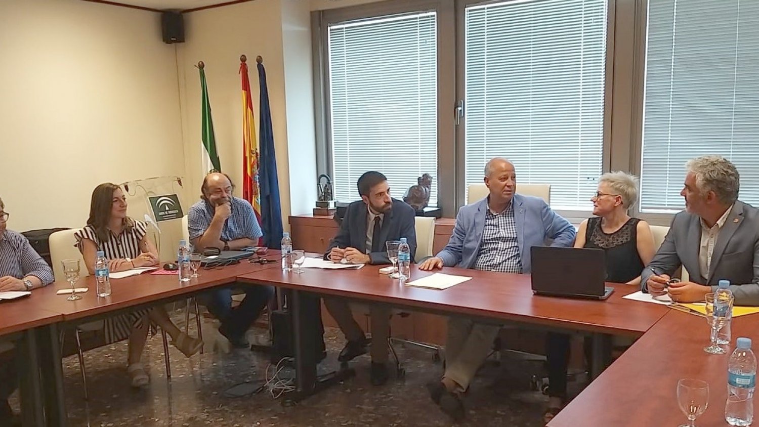 Javier Imbroda se reúne en Málaga con los decanos de las universidades públicas para profundizar en mejoras de formación en el profesorado