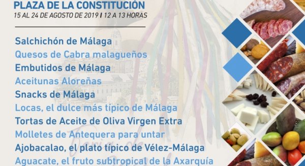 'Sabor a Málaga' participa en la Feria de Málaga con un programa de degustaciones y catas en la Plaza de la Constitución