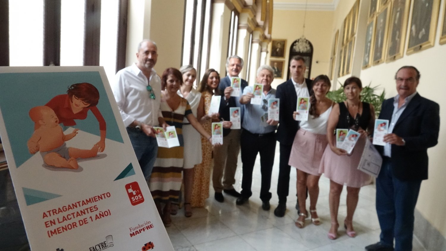 El Ayuntamiento de Málaga llevará a cabo la campaña informativa 'S.O.S. Respira' en Feria para dar pautas al actuar contra el atragantamiento