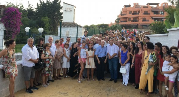 El Ayuntamiento de Estepona dedica un pasaje a Andrés Gaitán, propietario de uno de los comercios más antiguos de la localidad