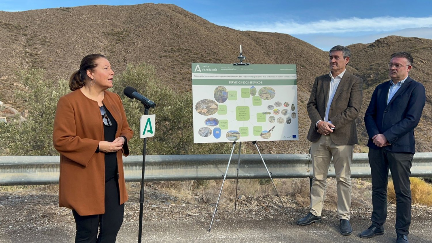 La restauración del río Adra concluirá en 2023