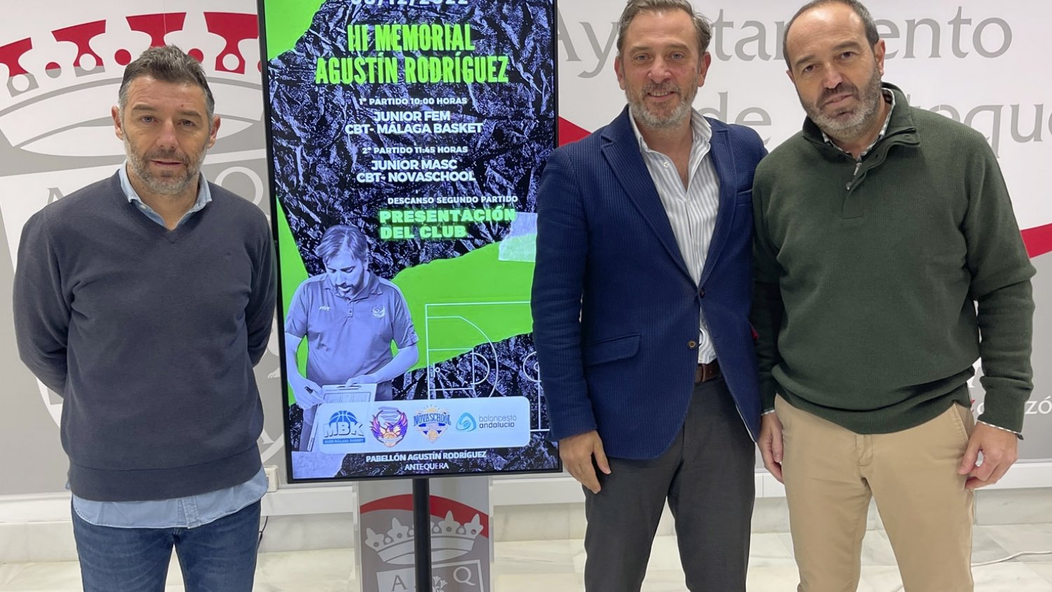 El Club Baloncesto Torcal homenajea a Agustín Rodríguez en la tercera edición del memorial