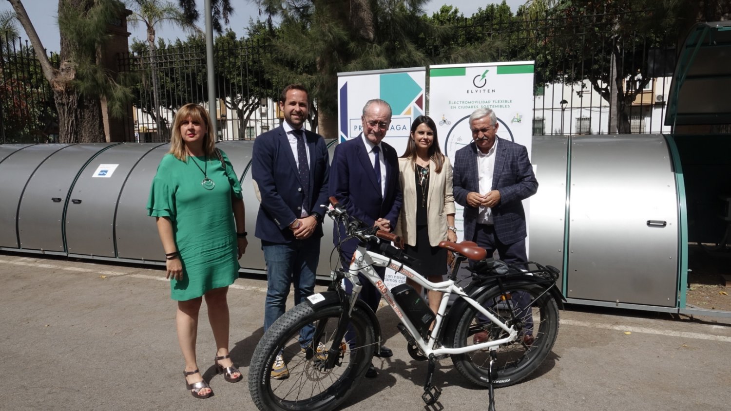 Más de 250 usuarios utilizarán en Málaga las bicicletas eléctricas del programa 'ELVITEN' para fomentar la sostenibilidad en la ciudad